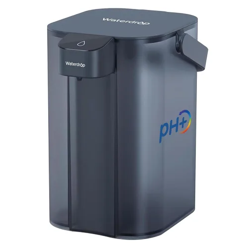 Miniatura 15 de Waterdrop ED01B - Jarra eléctrica con filtro de agua, reduce el 99.6% del plomo y más de 45 impurezas, capacidad de 15 tazas de 200 galones, Azul
