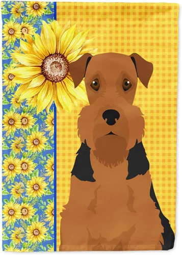 Miniatura 70 de Caroline's Treasures WDK5331CHF - Bandera de verano con diseño de girasoles rojos y blancos, manga grande, para porche, para colgar en la pared