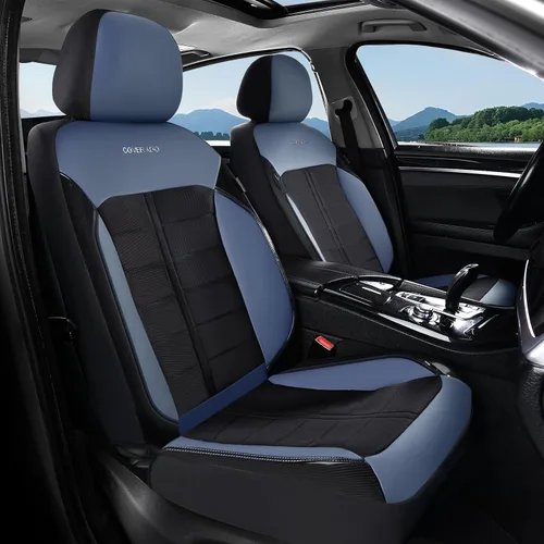 Miniatura 29 de Coverado Funda de asiento de automóvil, funda de asiento delantero de automóvil, malla de aire 3D, protectores de asiento transpirables, diseño