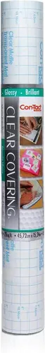 Con-Tact Brand Creative Cubierta Transparente Autoadhesiva, Forro Versátil y Adhesivo para Estanterías, Película de Privacidad Ideal, Vinilo