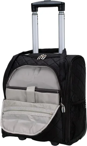 Miniatura 46 de Rockland Melrose - Maleta con ruedas, de porte vertical, para caber debajo del asiento, Rojo), BF31-RED