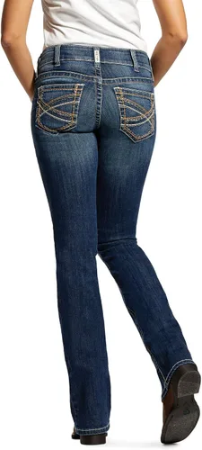 Miniatura 2 de ARIAT Women's R.e.a.l. Mid Rise Stretch Entwined Festival Boot Cut Jean