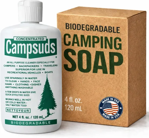 Miniatura 12 de Sierra Dawn Outdoor Soap - Premium Biodegradable Camping & Backpacking Essential - All-Purpose Natural Soap for Dishes, Clothes & Personal Care