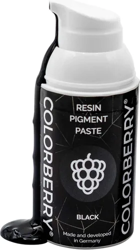 COLORBERRY Pasta de pigmento de resina – Pasta de arte de resina ultra altamente pigmentada para colorear tu resina sintética/resina epoxi en una