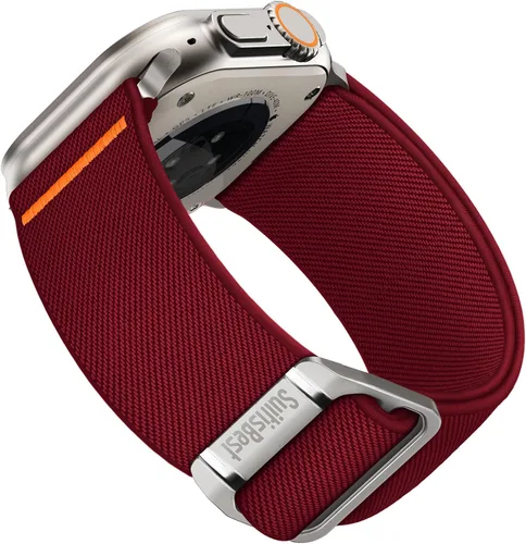 Miniatura 11 de Suitisbest Correa deportiva para Apple Watch Ultra 3/Ultra 2/Ultra Band de 1.929 in, 1.772 in, 1.811 in, 1.732 in, 1.654 in, correa de repuesto