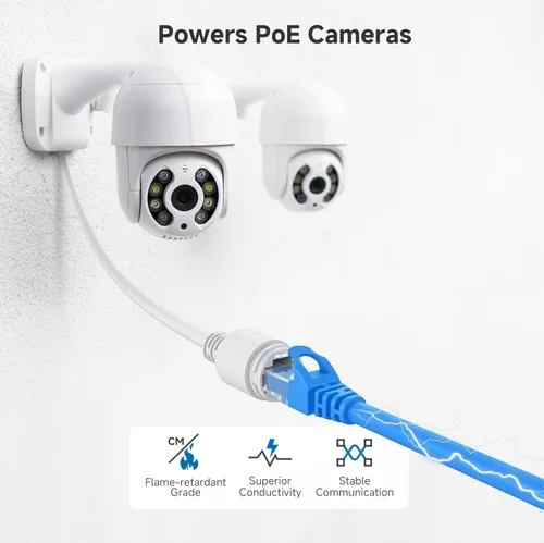 Miniatura 7 de Cable Matters - Cable Ethernet Cat 6 sin enganches de 10 Gbps - 30 pies, cable Cat 6, cable Cat6, cable Ethernet, azul