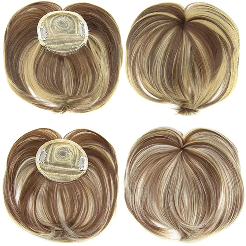 Miniatura 15 de Faringoto Extensiones invisibles para el cabello para mujer, extensiones de cabello adelgazante para peluca, parte superior gruesa