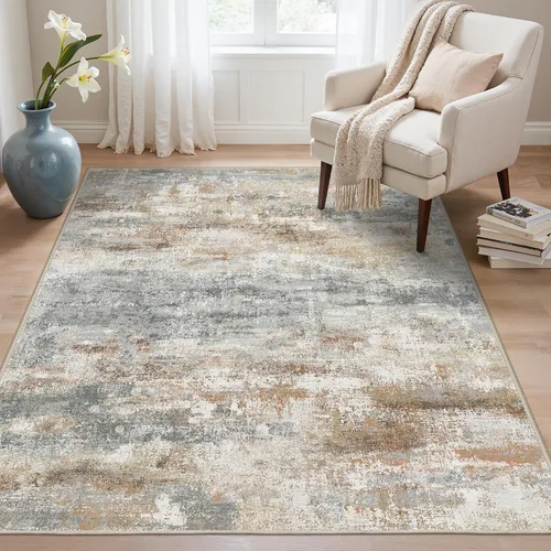 Miniatura 54 de BEIMO Alfombra de pasillo para cocina, alfombra lavable a máquina de 2 x 5 para entrada, alfombras modernas y abstractas suaves, cubierta de piso