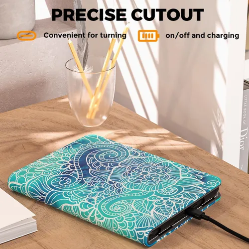Miniatura 6 de VORI Funda con soporte para Kindle Paperwhite de 7"/6.8" (12ª/11ª generación-2024/2021) y Kindle colorsoft Signature Edition, funda protectora