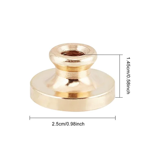 Miniatura 2 de SUPERDANT Cabezal de sello de cera de 0.98 pulgadas, cabeza de latón de repuesto, tema de Acción de Gracias, sello de sellado retro, cera