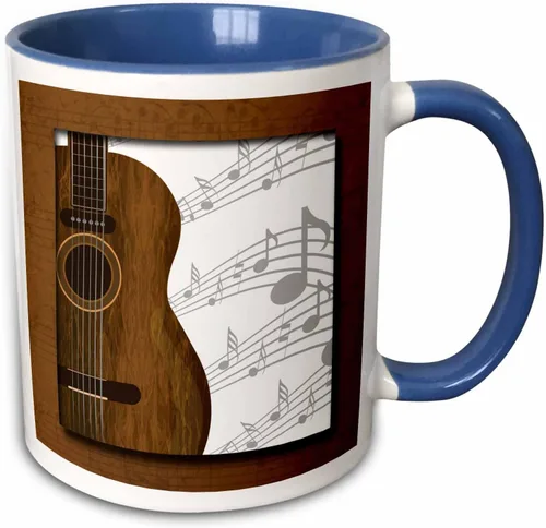 Miniatura 8 de 3D Rose 149974_4 - Taza de cerámica de dos tonos, 11 onzas, negro/blanco