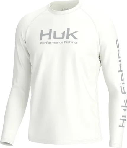 HUK Pursuit - Camiseta de pesca de manga larga ventilada para hombre