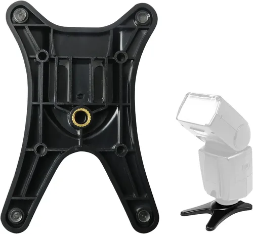 Miniatura 6 de Soporte de flash de cámara Speedlight Hot Shoe Mount Stand, para Speedlite