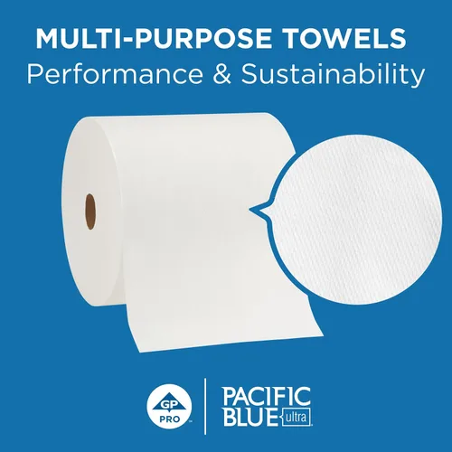 Miniatura 2 de Rollo de toallas de papel Pacific Blue Ultra de alta capacidad 1 Caja(s), 1 Toallas/Caja