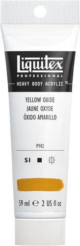 Miniatura 196 de Liquitex Pintura Acrílica Profesional de Cuerpo Pesado, Tubo de 2 oz (59ml), Rojo Fluorescente