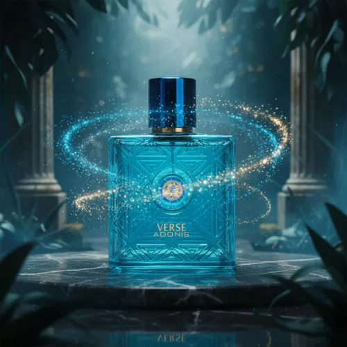 Miniatura 4 de Set de colonia para hombre, EDP, pack de 4 (3.4 oz / 100 mL), Amazing Code Gold, Verse Adonis Blue, AzuraAD, Invincible, Office Clean & Confident