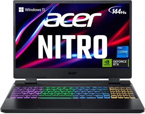 Miniatura 17 de Acer Nitro 5 AN515-58-525P Laptop para juegos Intel Core i5-12500H GPU NVIDIA GeForce RTX 3050 Laptop Pantalla IPS FHD de 15.6 pulgadas 144Hz