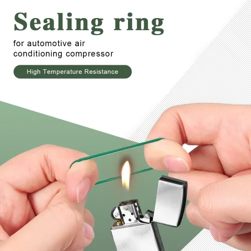 Miniatura 4 de Kit de 270 anillos tóricos, kit de juntas tóricas de CA automotriz, anillo de sello de compresor de aire acondicionado para automóvil, anillo