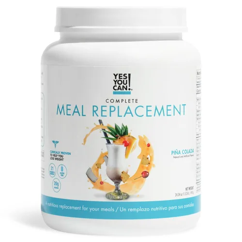 Miniatura 10 de Yes You Can! Batido completo de reemplazo de comidas, 15 porciones (chocolate) Proteína de reemplazo de comidas en polvo con vitaminas y minerales