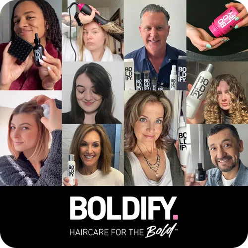 Miniatura 8 de BOLDIFY Suero para el crecimiento del cabello, 2 onzas, 30 potenciadores naturales + 4 péptidos clínicamente probados, tratamiento ligero y no graso