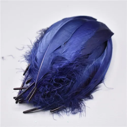 Miniatura 19 de Nature Peppermint Goose Feathers Crafts Plumes Jewelry Clothing Accessories Wedding Decoration Feather Purple 20 Pcs