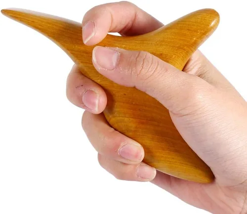 Miniatura 3 de Masajeador tailandés tradicional masajeador corporal manual Vietnam masajeador de madera fragante reflexología de pies, punto de acupuntura