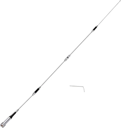 Miniatura 11 de Bingfu Antena de radio móvil de radioaficionado VHF UHF 136-174MHz 400-470MHz Radio aficionado Radio de dos vías Antena de radio con soporte fijo