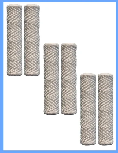 Miniatura 2 de CFS Paquete de 6 cartuchos de filtro de sedimentos para toda la casa compatibles con modelos W30W - Elimina el mal sabor y el olor - Cartucho
