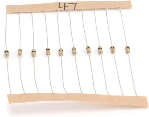 Miniatura 2 de Resistors Matching Set, Assorted Resistor Graphite 10Ω?1MΩ Convenient for Experiments for DIY Projects