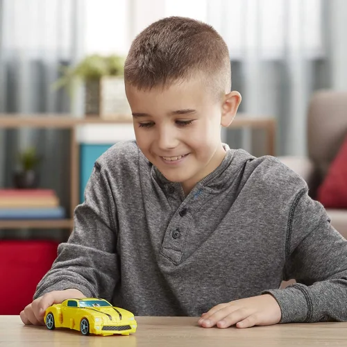 Miniatura 5 de Transformers Toys Cyberverse Ultra Class Bumblebee Figura de acción, combina con armadura Energon para encenderse, para niños de 6 años en adelante