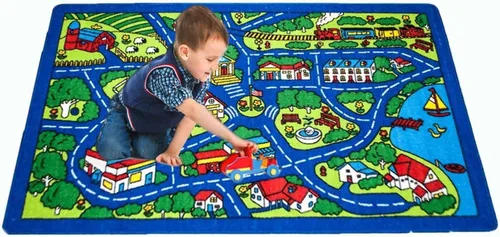 Miniatura 28 de Abc Shapes tapete para niño con diseño de letras para aprendizaje del alfabeto, Nylon