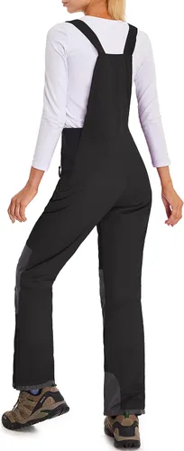 Miniatura 3 de Lelaki Baberos de nieve para mujer, impermeables, resistentes al viento, aislados, pantalones de snowboard para invierno