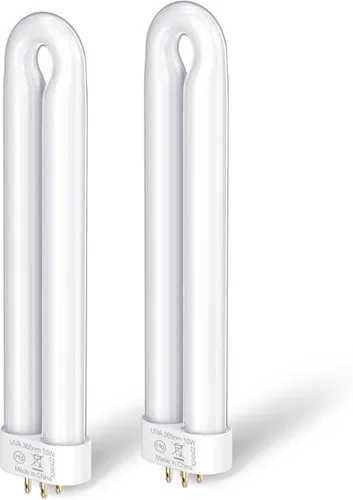 Klahaite Bombilla de repuesto para lámpara de 15 W para matadores de insectos, bombillas de luz para insectos para K15, X3, T6, T8, T9, matador de