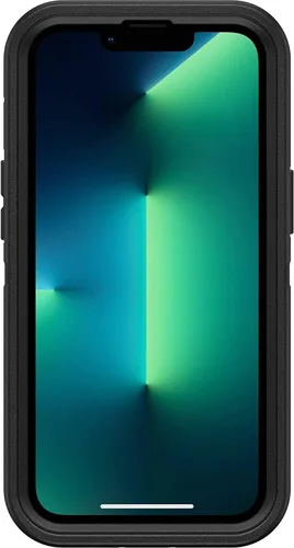Miniatura 4 de OtterBox Funda para iPhone 13 Pro (solamente) Defender Series, color negro, resistente y duradero, con protección de puerto, incluye soporte de clip