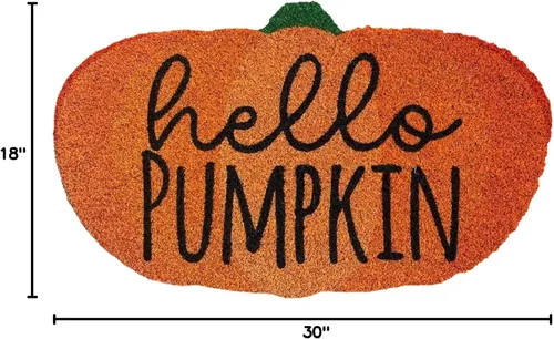 Miniatura 3 de Briarwood Lane Felpudo Hello Pumpkin Coir Hola calabaza