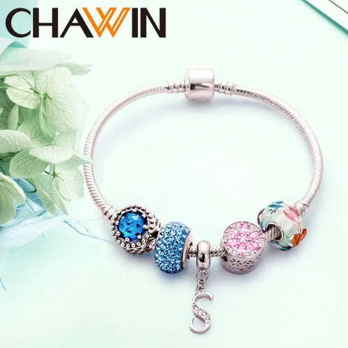 Miniatura 5 de Abalorios de cristal de Murano auténticos dijes de plata de ley 925 con núcleo de flor roja, corazón rosa, cuentas de vidrio blancas y amarillas