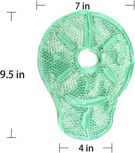 Miniatura 4 de Paquete de terapia de mama reutilizable, paquetes de hielo para mamas, esenciales para la lactancia materna, para alivio de la lactancia, dolor