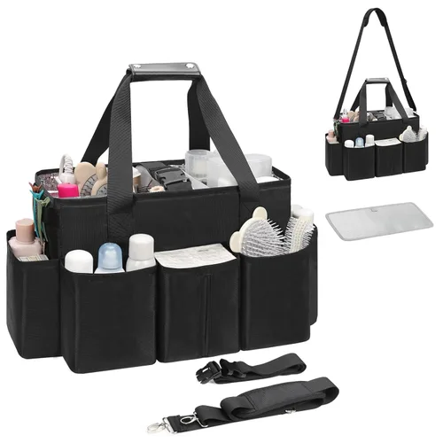 Bolsa de viaje para estilista, bolsa de viaje extra grande para herramientas para el cabello, organizador de herramientas para el cabello con