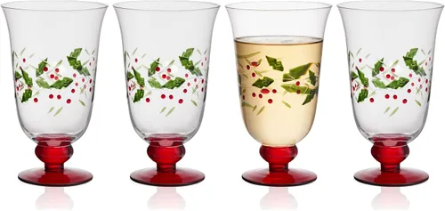 Miniatura 4 de Pflatzgraff Winterberry - Juego de 4 copas de vino, transparentes, 13 onzas líquidas