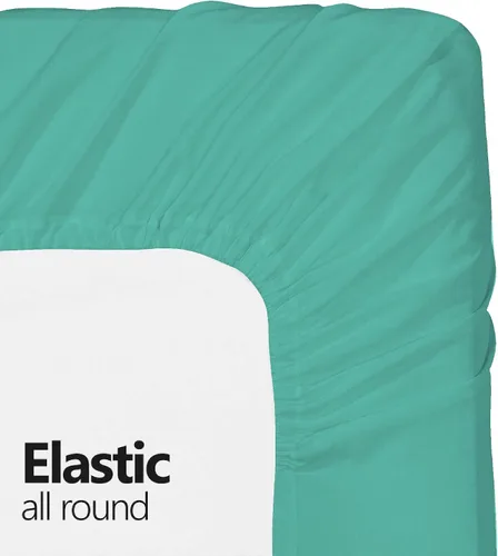 Miniatura 6 de Juego de sábanas Crescent Bedding de 100% algodón, extralargas, suaves y cómodas para cama de dos plazas
