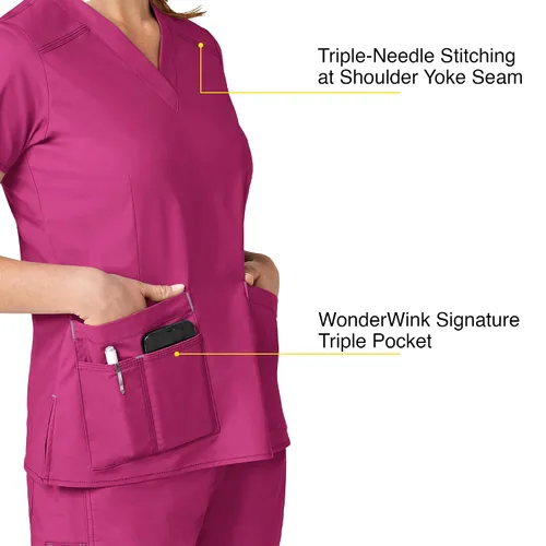 Miniatura 3 de WonderWink Wonderflex Verity - Camiseta de tirantes para mujer