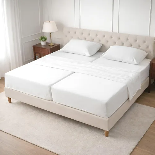 Miniatura 64 de SGI bedding Sábanas de Algodón Egipcio 100% Tamaño Full XL – Juego de Sábanas de 600 Hilos, Suaves, Frescas, Bolsillo Profundo de 16", Ropa de Cama