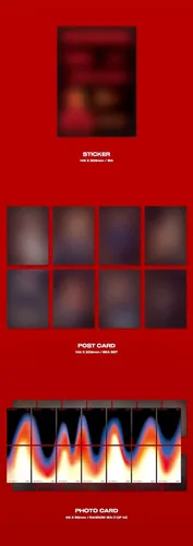 Miniatura 3 de ATEEZ Zero : Fever Part.2 [A ver.] (6th Mini Album) [Pre Order] CD+Photo Booklet+Folded Poster+Others with Tracking,Extra Decorative