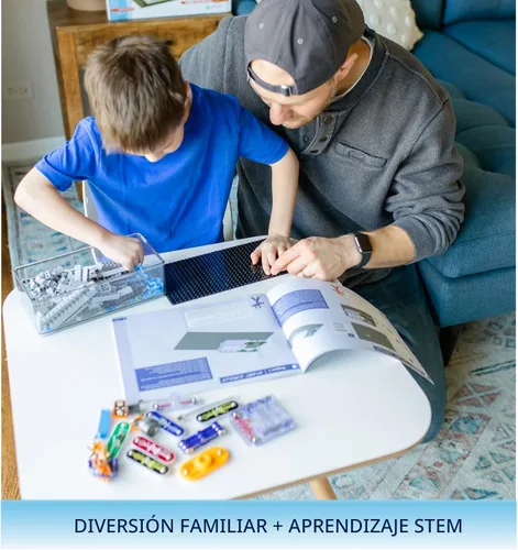 Miniatura 6 de Snap Circuits BRIC: Estructuras Kit de exploración de módulo y electrónica Más de 20 proyectos de matriz y módulo Manual de proyecto a