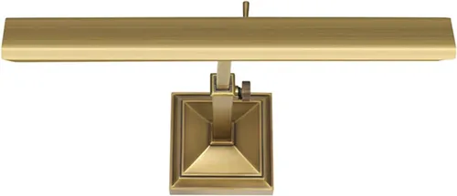 WAC Lighting dweLED, Hemmingway - Luz LED ajustable de 14 pulgadas, 2700 K, en latón bruñido Latón bruñido (Burnished Brass)