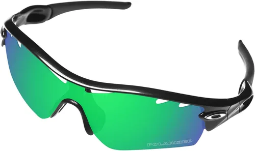 Miniatura 2 de BroLizard - Lente polarizada de repuesto para gafas de sol Oakley Radar Path ventiladas, verde