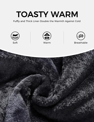 Miniatura 7 de Wantdo Chaqueta de esquí impermeable para niña, abrigo de invierno cálido con capucha de piel sintética