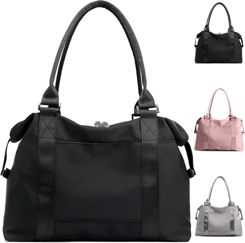 Miniatura 8 de JSAHAH Bolsa de viaje para mujer bolsa de transporte para equipaje bolsa de deporte para gimnasio