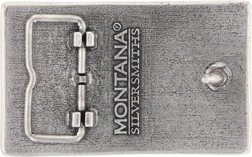 Miniatura 2 de Montana Silversmiths Hebilla occidental de la serie de la bandera estadounidense