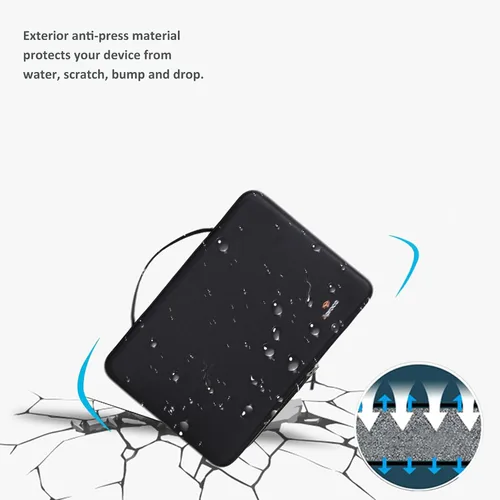 Miniatura 6 de Aproca Funda rígida compatible con LitEnergy portátil A4 / NXENTC A4 / iVyne recargable A4 caja de seguimiento de luz, bolsa de almacenamiento Negro